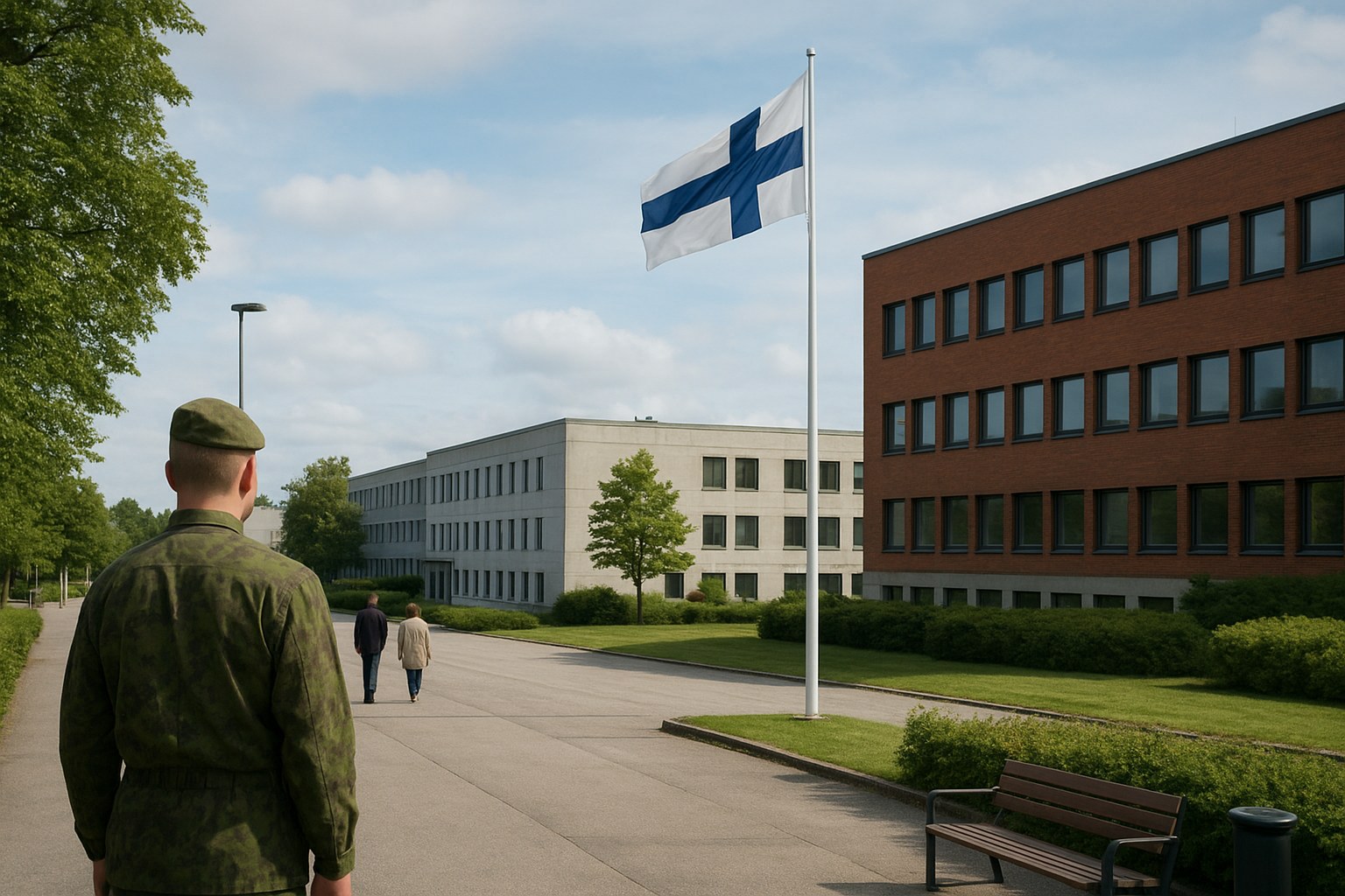 Kuvituskuva: Puolustusvoimien kansainvälinen yhteistoiminta lausunnolle