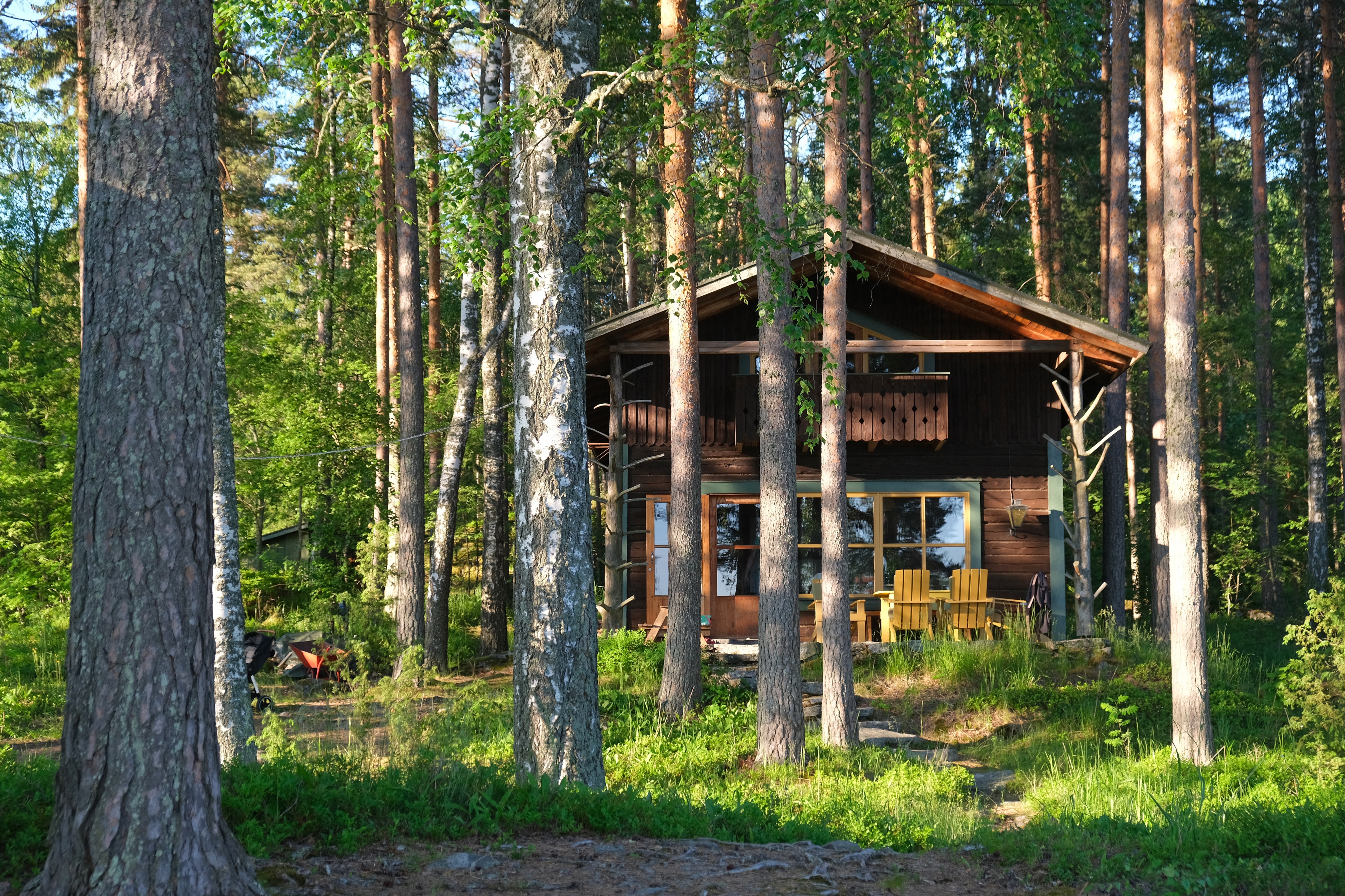 Arkistokuva: Kesämökki Kalkkisissa kesäkuussa 2022.