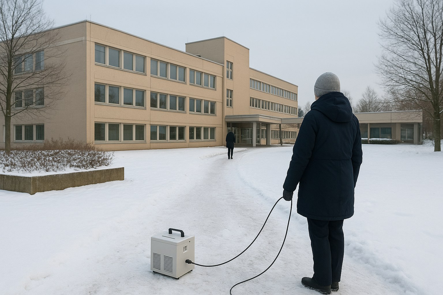 Kuvituskuva: Vantaa mittaa toimitilojensa radonia talvella 2026–2027