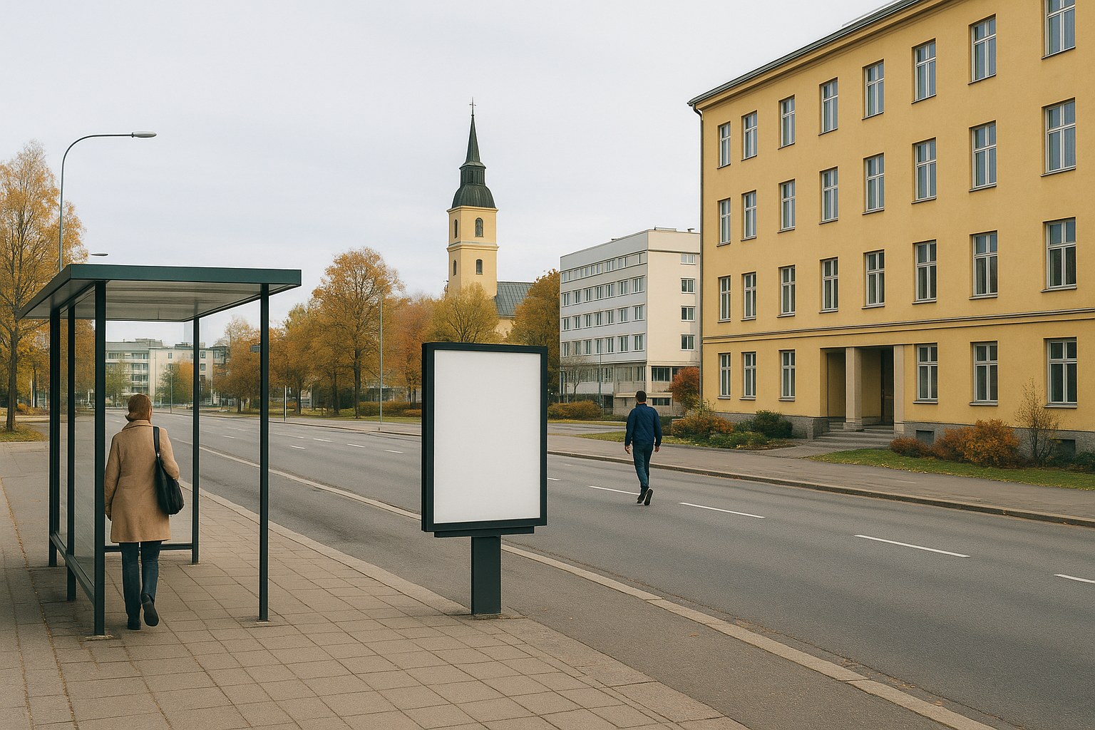 Kuvituskuva: Kuopion keskustan liikkumiskysely avoinna 31.10. saakka