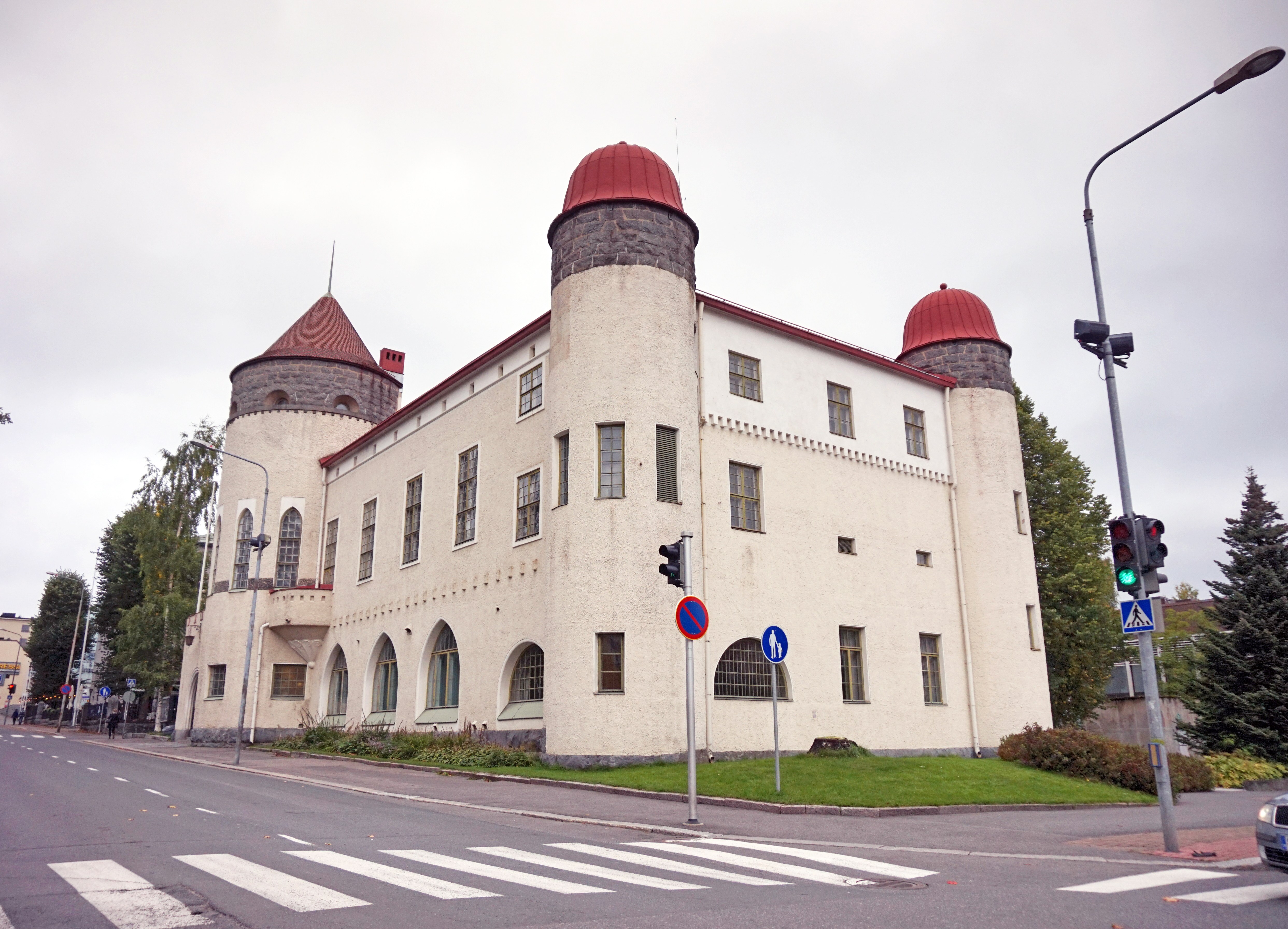 Arkistokuva: Kuopion museon julkisivu syyskuussa 2017.